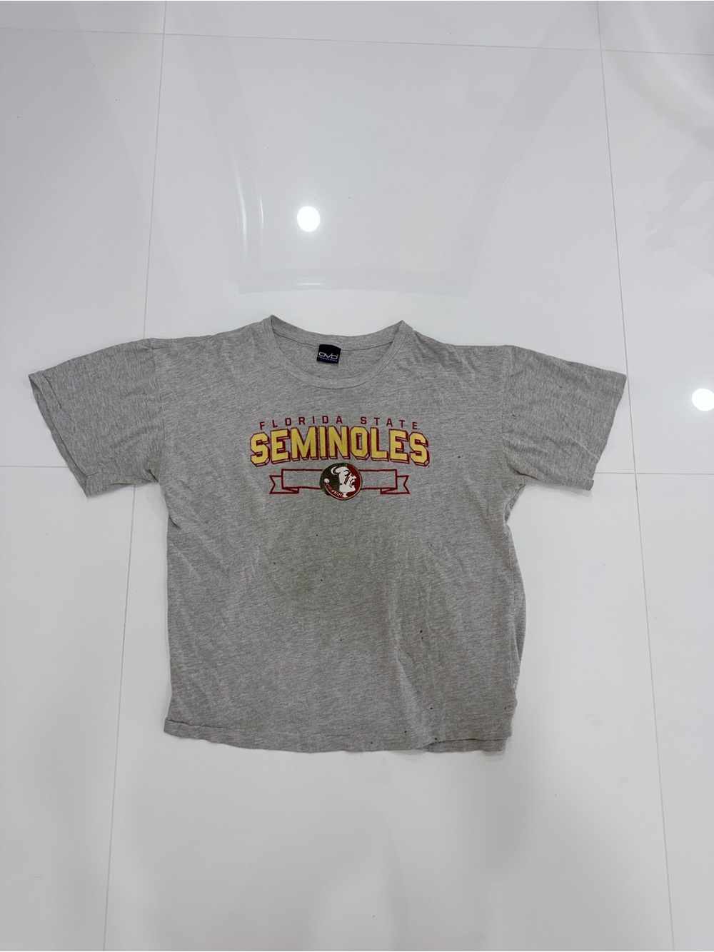 Vintage Florida State Seminoles T Shirt Grey NCAA FSU College Tee